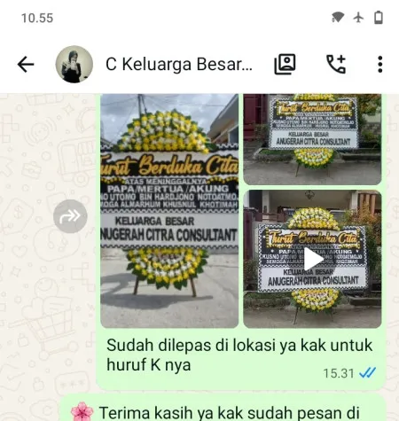 Pengiriman Papan Bunga Duka Blok M Square