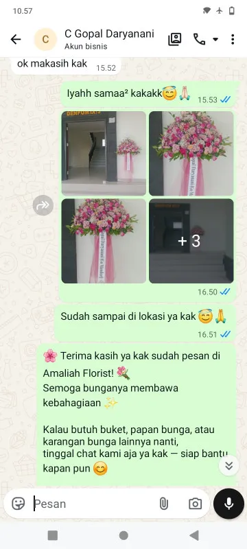 Pengiriman Karangan Bunga Blok M Square