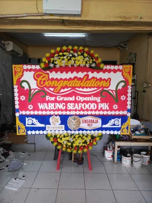 Papan Bunga di Blok M Square